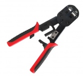 Enson Pinza Crimpeadora EPRO-PLUGTOOL, RJ-45, Negro/Rojo