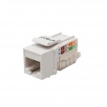 Enson Jack de Red Keystone Cat5e UTP, RJ-45, Blanco 