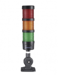 Epcom Torre Indicadora de Estado EI-3-RAG-24, LED, Rojo/Amarillo/Verde