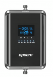 Epcom Amplificador de Señal Celular para Interiores, 2G/3G/4G/5G/LTE, 700 - 2600 MHz, Type-N F, 70dB, hasta 1.000m²