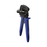 Epcom Pinza Ponchadora de Conector MC4 EP-MC4, para Cables Solares Calibre 10-14 AWG, Negro/Azul