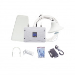 Epcom Amplificador de Señal Celular para Interiores, 3G/4G, 869 - 894 MHz, Type-N F, 70dB, hasta 1.000m²