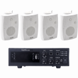 Epcom Amplificador de Audio EPB120E/4WSW, Alámbrico, 2 Canales, XLR, 70 - 100V