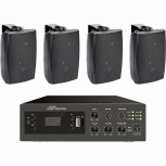 Epcom Amplificador de Audio EPB240E/4WS, Inalámbrico, 2 Canales, Bluetooth, 70 - 100V