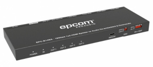 Epcom Video Splitter HDMI/Extractor de Audio EPC-B14SA, de 2 Puertos HDMI