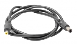 Epcom Cable de Alimentación de Cámara a tráves de Probador de Video, 20 Metros, Negro