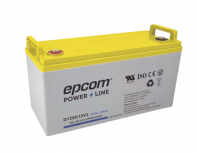 Epcom Batería Sellada de Ciclo Profundo G120D12V2, 12V, 120Ah para Aplicación Fotovoltaica