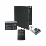 Epcom Kit Fuente de Poder, 12V, 1A - incluye Transformador, Tarjeta, Gabinete y Batería