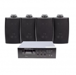 Epcom Amplificador de Audio SFB240/4WS, Inalámbrico, 1 Canal, Bluetooth, 110V, Incluye 4 Altavoces de Pared