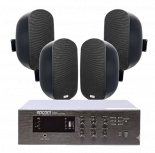Epcom Amplificador de Audio SFB240/4WS50, Alámbrico, 1 Canal, Terminales de Abrazadera, 70 - 100V