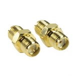 Epcom Conector Coaxial SMA Hembra - SMA Hembra, Dorado