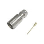 Epcom Conector Coaxial Tipo F Macho, Plata, para RG-11