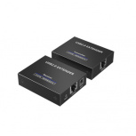 EPCOM Kit Extensor de Video USB Alámbrico Cat5e/6/6a/7, 4x USB, 1x RJ-45, 150 Metros