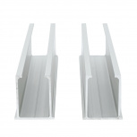 Epcom Kit de Mini Riel VEKTORMINI, 2 Piezas, para Módulos Solares en Techo ― incluye 4 Tornillos