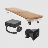 Epcom Kit de Sirena X67AWKIT, Negro, incluye Sirena X100A/Bocina XYD100/Barra de luces LED X67A Ámbar
