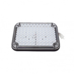 Epcom Luz de Advertencia 9 x 7", Luz Roja/Clara, para Vehículos de Emergencia