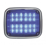 Epcom Luz de Advertencia LED XT1895B, Azul, para Vehículo de Emergencia