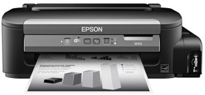 Epson EcoTank WorkForce M105, Blanco y Negro, Inyección, Tanque de Tinta, Inalámbrico, Print