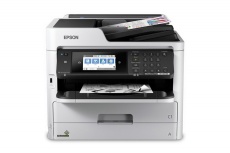 Multifuncional Epson WorkForce Pro WF-M5799, Blanco y Negro, Inyección, Inalámbrico, Print/Scan/Copy/Fax - Imagen del combo