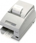 Epson TM-U675-012, Impresora de Multifunción incl. Cheques, Matriz de Puntos, Alámbrico, Serial, Blanco - Sin Cables
