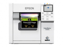 Epson CW-C4000, Impresora de Etiquetas, Inyección, 1200 x 1200 DPI, USB 2.0, Blanco