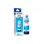 Tanque de Tinta Epson T555 Cian, 70ml, 6300 páginas