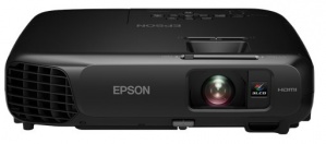 Proyector Epson PowerLite S18+ 3LCD, SVGA 800 x 600, 3000 Lúmenes, Inalámbrico (requiere Adaptador Inalámbrico, se vende por separado), Negro