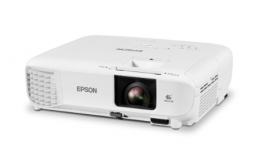 Proyector Epson PowerLite E24 3LCD, 1024x768 XGA, 3600 lúmenes ANSI, con Bocinas, Blanco image