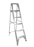 Escalera Plegable Escaleras Cuprum 608-06N, Aluminio, 1.8 Metros, 5 Peldaños, hasta 150kg