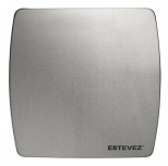 Estevez Extractor de Aire para Pared 2304-INOX, 102mm, 15W, 40 dB