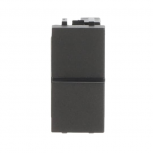 Estevez Interruptor Sencillo N2101 AN, 2 Vías, 16A, Gris
