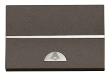 Estevez Botón para Timbre N2304-AN, 3 Módulos, 127 - 250V, 16A, Gris