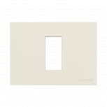 Estevez Placa de Pared N2471-PL, 1 Puerto, Blanco