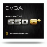Fuente de Poder EVGA SuperNOVA 650 G+ 80 PLUS Gold ATX, Modular, 24-pin ATX, 135mm, 650W image