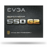 Fuente de Poder EVGA SuperNOVA 550 G2 80 PLUS Gold ATX, Modular, 24-pin ATX, 140mm, 550W image