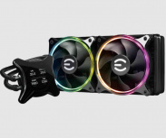 EVGA CLCx 240mm Enfriamiento Líquido para CPU, 2x 120mm, hasta 2580RPM, Negro - Imagen adicional 1