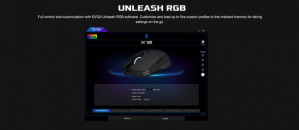 Mouse Gamer EVGA Óptico X12, Alámbrico, USB, 16.000DPI, Blanco image