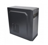 Gabinete Evotec EV-1004, Midi-Tower, ATX/Micro-ATX/Mini-ITX, USB 2.0/3.0, con Fuente de 600W, sin Ventiladores Instalados, Negro - Imagen adicional 1