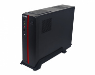 Gabinete Evotec EV-1011, Micro-Tower, Micro-ATX, USB 2.0, con Fuente de 600W, sin Ventiladores Instalados, Negro - Imagen adicional 1
