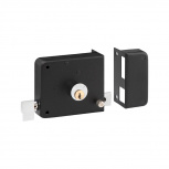 Fanal Cerradura de Sobreponer SBM-170PGOD, Negro