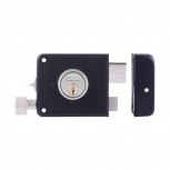 Fanal Cerradura de Sobreponer Monta Fácil 175, Negro