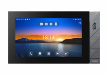 Fanvil Monitor IP I55A con Pantalla Táctil 7”, Altavoz, Inalámbrico, Negro/Gris