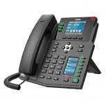 Fanvil Teléfono IP con Pantalla 2.8", 12 Líneas, 30 Teclas Programables, Negro