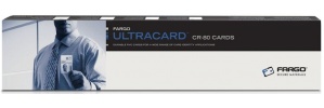 Fargo Tarjetas PVC para Impresora de Identificaciones, 8.5 x 5.4cm, Blanco, 500Piezas