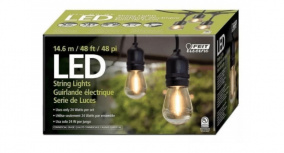 Feit Serie Focos LED 710090, Luz Cálida, 24W, Negro