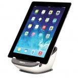 Fellowes Soporte de Escritorio para Tablet hasta 8'', Blanco/Gris