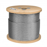 Fiero Bobina de Cable de Acero, 3/16", 300 Metros, Galvanizado