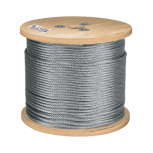 Fiero Bobina de Cable Flexible de Acero, 1/4", 300 Metros