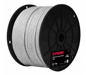 Fiero Bobina de Cable Acero Rígido, 1/2", 75 Metros