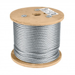 Fiero Bobina de Cable de Acero 48816, 5/16" 7x19, 75 Metros